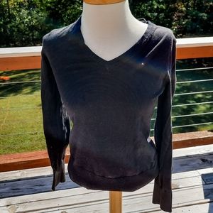 Tommy Hilfiger small black v-neck sweater